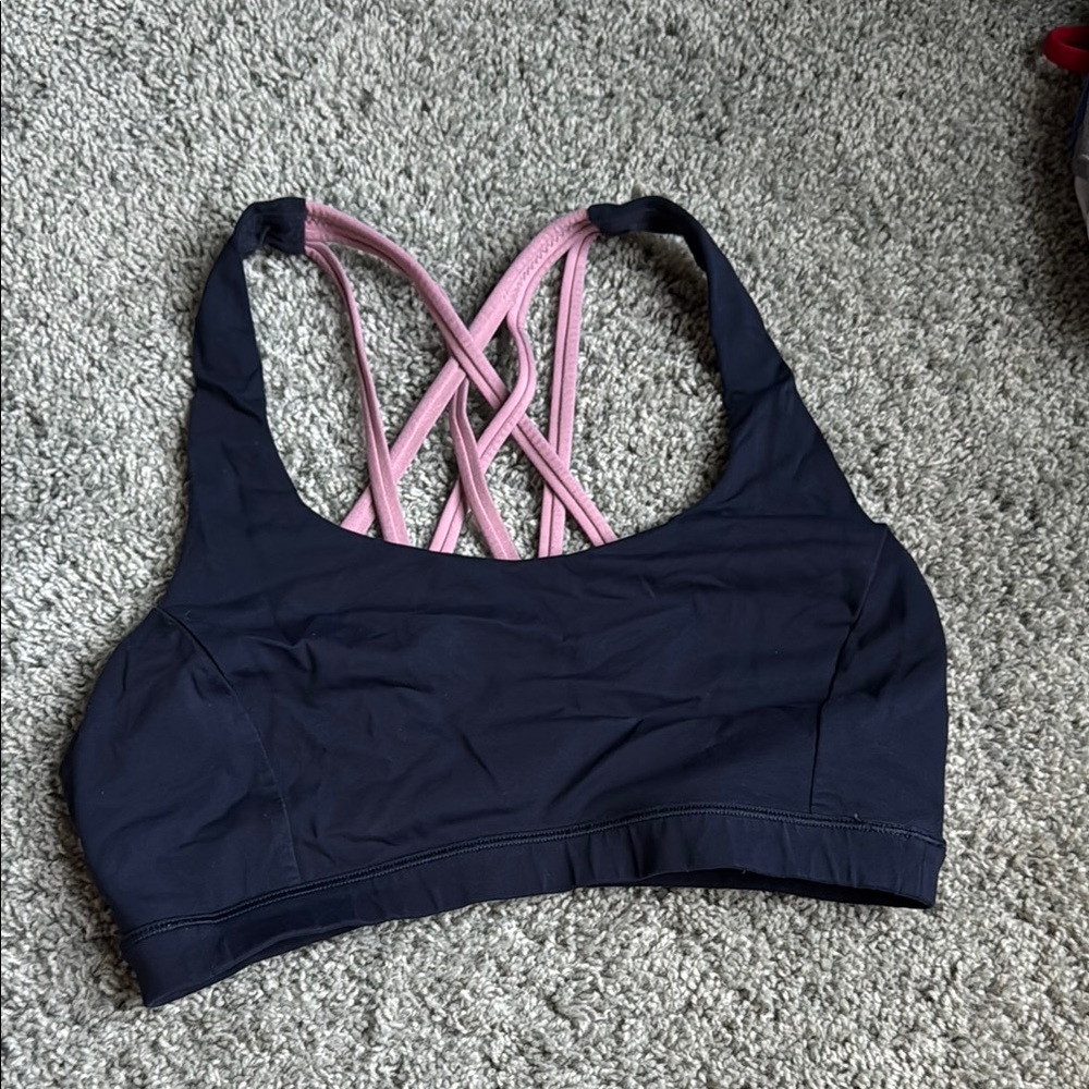 LuLulemon Free to Be Serene bra.  Size 6
